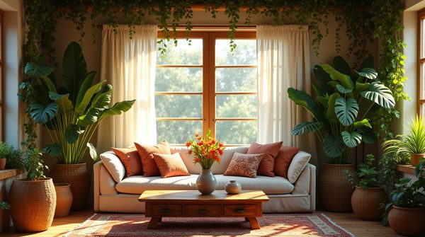 Créer une ambiance bohème naturelle dans la maison