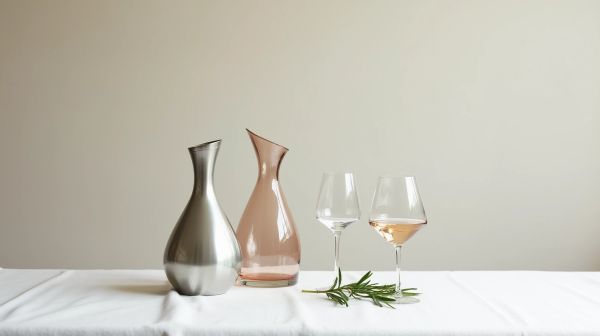 Les carafes tendance pour servir l'eau et le vin avec style