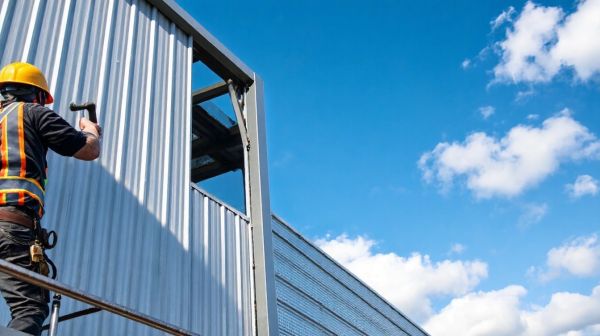 Les étapes essentielles pour installer un bardage industriel avec succès